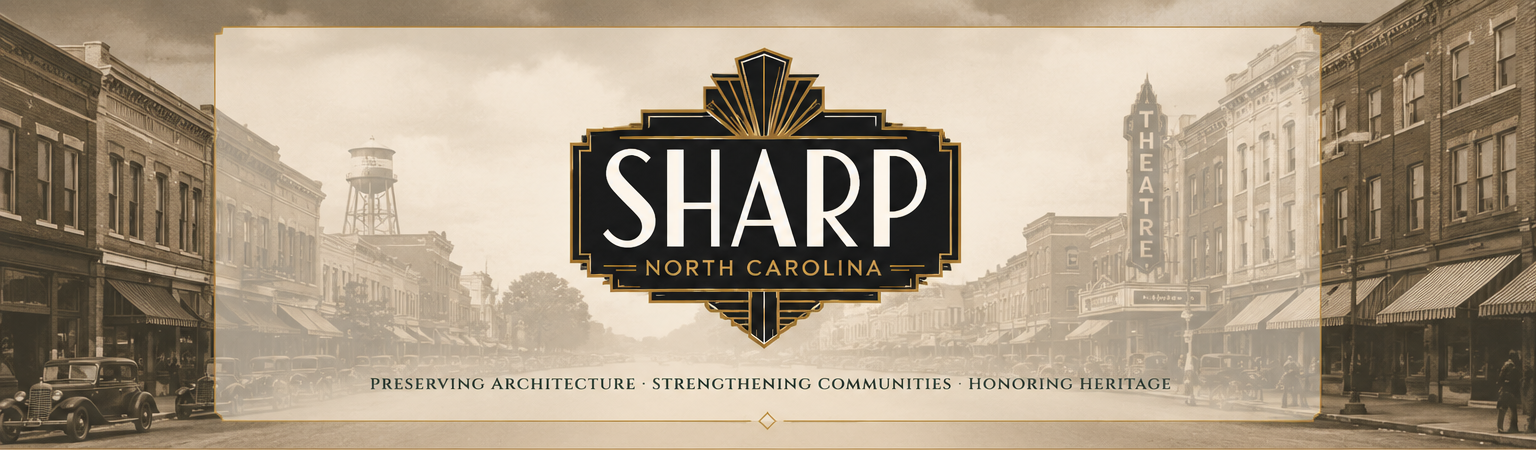 SHARP North Carolina historic preservation banner